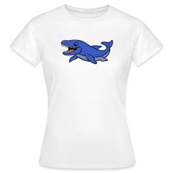 Dino - Women's T-Shirt - white - Front - AI Model Female 172 dark (172cm)