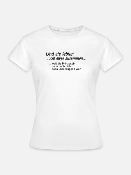Scheidungsparty Prinz - Frauen T-Shirt - Weiß