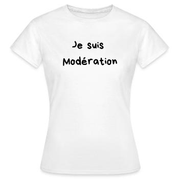 Ich trinke in Maßen – 2 - Frauen T-Shirt - Weiß - Vorne - AI Model Female 172 dark (172cm)