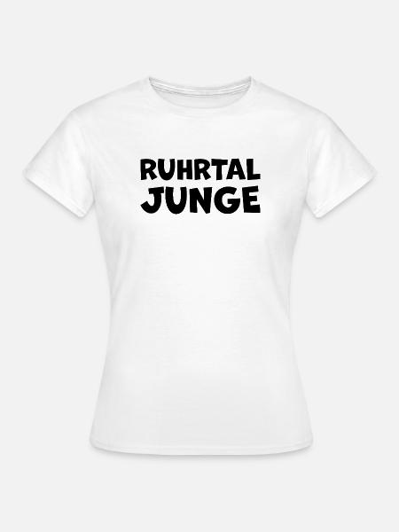 Ruhrtal Junge - Frauen T-Shirt - Weiß