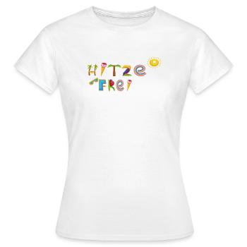 heat-free - Women's T-Shirt - white - Front - AI Model Female 172 dark (172cm)
