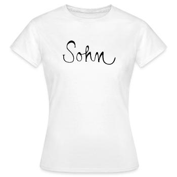 Fils - T-shirt Femme - blanc - Devant - AI Model Female 172 dark (172cm)