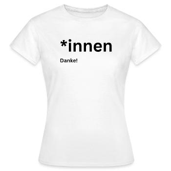Sexe pro - T-shirt Femme - blanc - Devant - AI Model Female 172 dark (172cm)