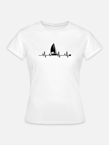 Sailboat - Women's T-Shirt - white