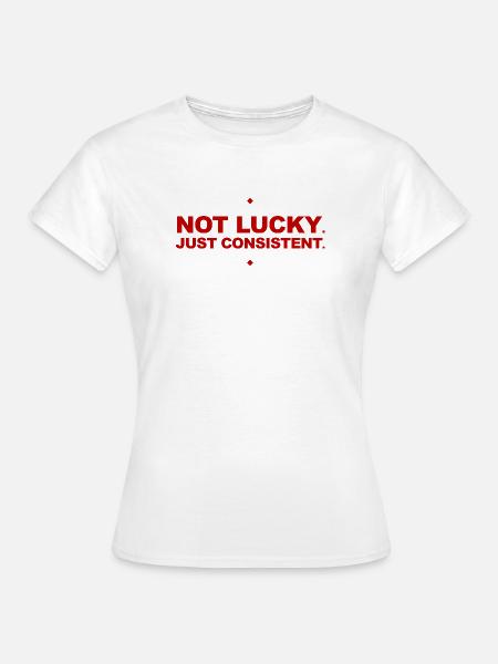 Motivationsstudio-Slogan - Frauen T-Shirt - Weiß
