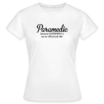 ambulanciers - T-shirt Femme - blanc - Devant - AI Model Female 172 dark (172cm)