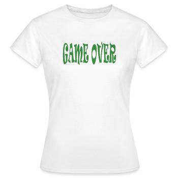 Fin du jeu - T-shirt Femme - blanc - Devant - AI Model Female 172 dark (172cm)