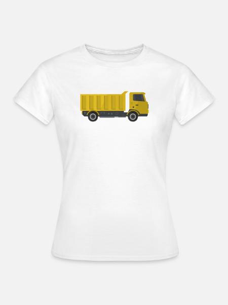 Lkw - Frauen T-Shirt - Weiß