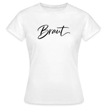Équipe Bride - T-shirt Femme - blanc - Devant - AI Model Female 172 dark (172cm)