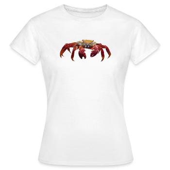 Krabbe - Frauen T-Shirt - Weiß - Vorne - AI Model Female 172 dark (172cm)
