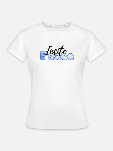 Frieden schüren - Frauen T-Shirt - Weiß