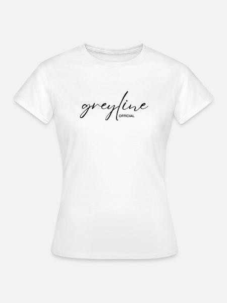 Greyline Official - Frauen T-Shirt - Weiß