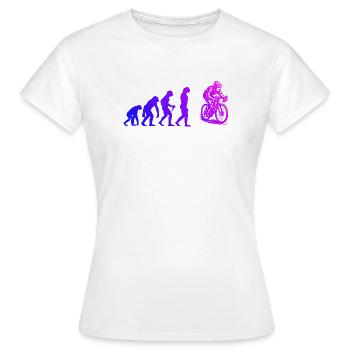 Roadbike motif with recognition value - Women's T-Shirt - white - Front - AI Model Female 172 dark (172cm)