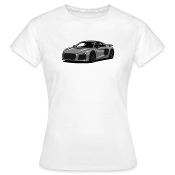 Roadster Supersport gris - T-shirt Femme - blanc - Devant - AI Model Female 172 dark (172cm)