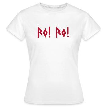 Calm! Calm! – Norwegian Viking - Women's T-Shirt - white - Front - AI Model Female 172 dark (172cm)