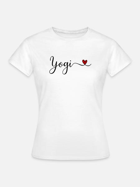 Yogi - Frauen T-Shirt - Weiß