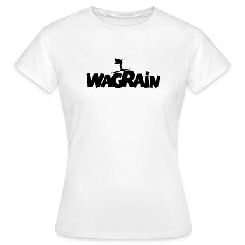 Wagrain Ski Skifahrer Wintersport - Frauen T-Shirt - Weiß - Vorne - AI Model Female 172 dark (172cm)