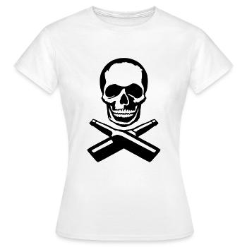 jolly drunker - Frauen T-Shirt - Weiß - Vorne - AI Model Female 172 dark (172cm)