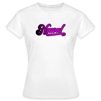 Nawal - Women's T-Shirt - white - Front - AI Model Female 172 dark (172cm)