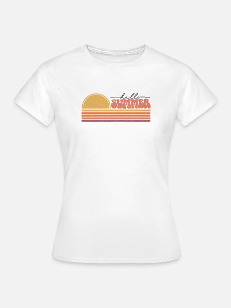 Sommer - Frauen T-Shirt - Weiß