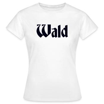 Forêt - T-shirt Femme - blanc - Devant - AI Model Female 172 dark (172cm)