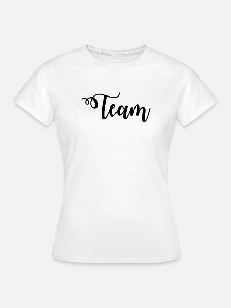 Team - Frauen T-Shirt - Weiß