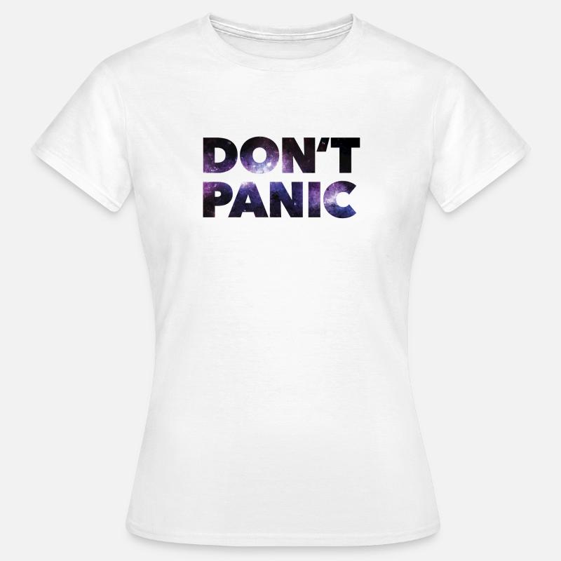Do not panic * - Women's T-Shirt - white
