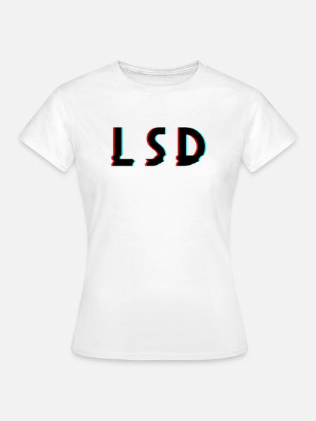 Lsd - Frauen T-Shirt - Weiß