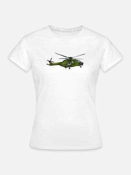 Hubschrauber - Frauen T-Shirt - Weiß