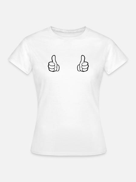 Like Hand - Frauen T-Shirt - Weiß