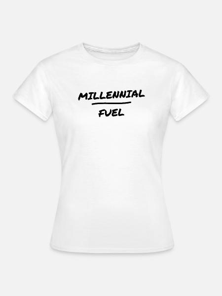 Avocado - Millennial Fuel - Guacamole - Frauen T-Shirt - Weiß