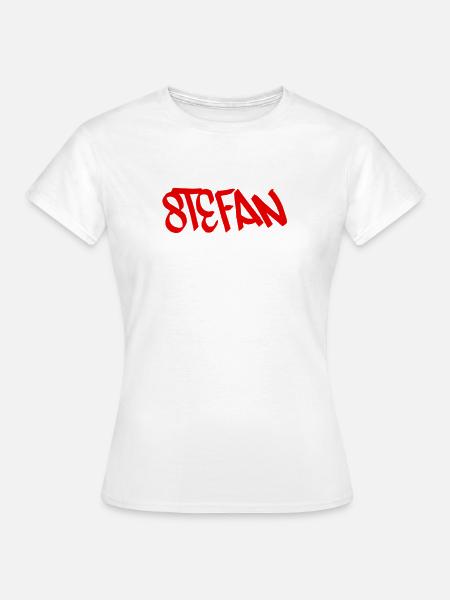 Geschenkidee für Stefan - Frauen T-Shirt - Weiß