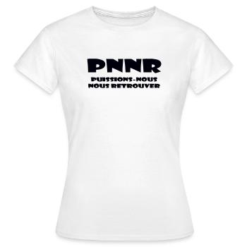 Design Graphique Abstrait - T-shirt Femme - blanc - Devant - AI Model Female 172 dark (172cm)