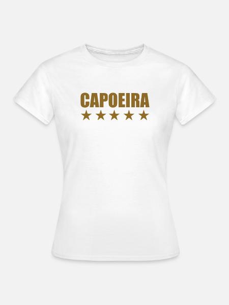 Capoeira – Kampf – Tanz - Frauen T-Shirt - Weiß