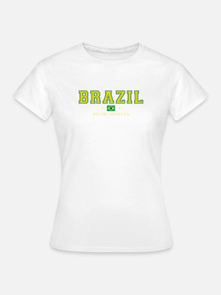 Brazil - Frauen T-Shirt - Weiß