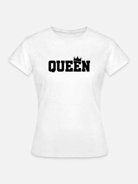queen - Frauen T-Shirt - Weiß