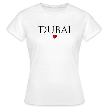 Dubai - Frauen T-Shirt - Weiß - Vorne - AI Model Female 172 dark (172cm)