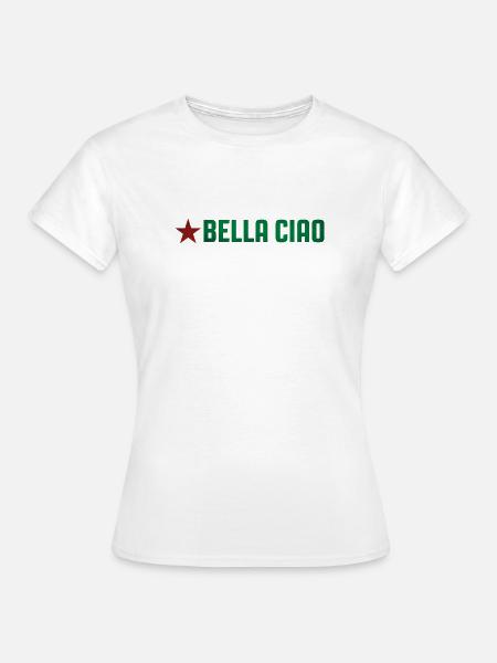 Partisanengesang - Frauen T-Shirt - Weiß