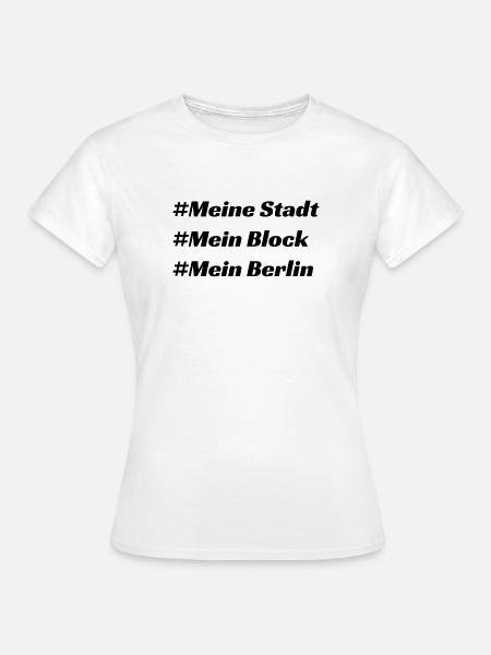 Berlin - Frauen T-Shirt - Weiß