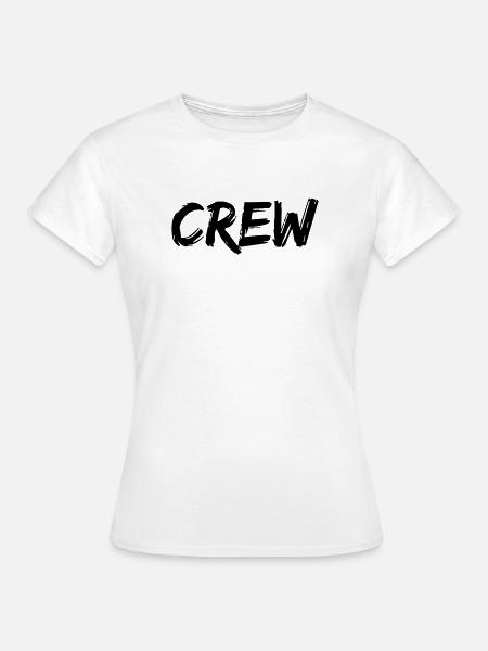 crew - Frauen T-Shirt - Weiß