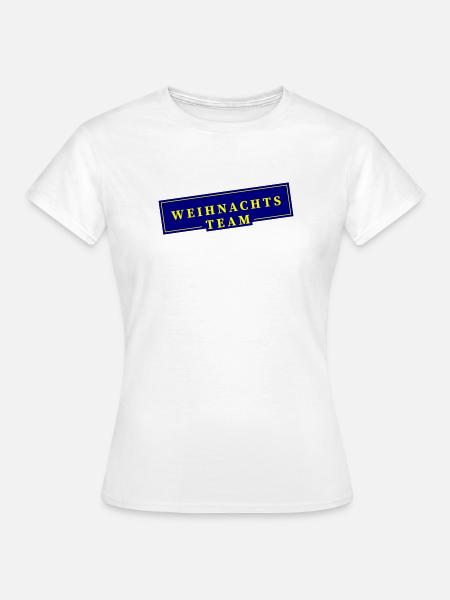 Weihnachts Team Weihnachten - Frauen T-Shirt - Weiß