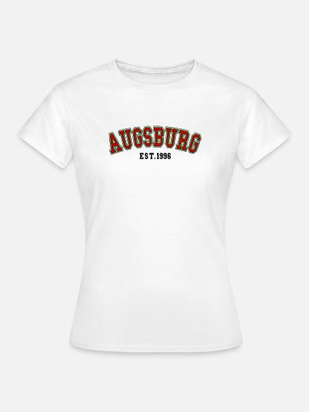 Augsburg gegründet 1996 - Frauen T-Shirt - Weiß