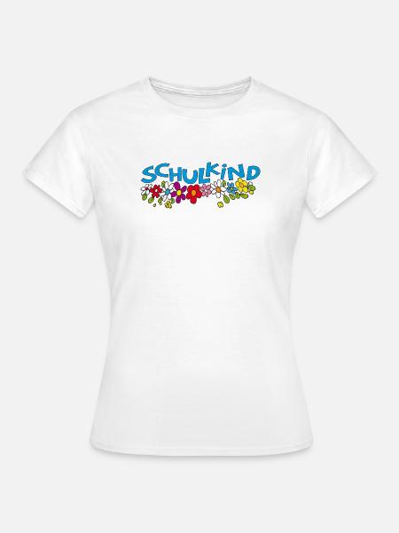 Schulkind - Frauen T-Shirt - Weiß