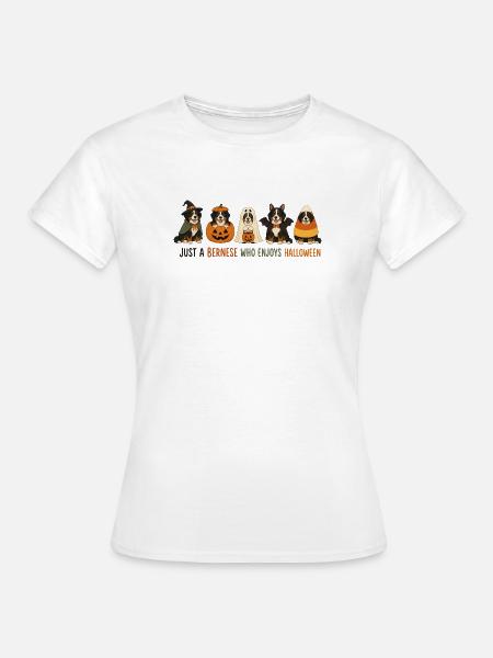 Berner Halloween-Crew - Frauen T-Shirt - Weiß