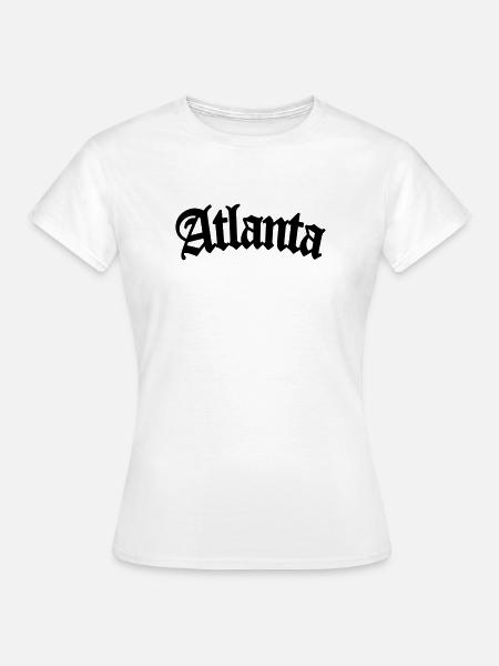atlanta - Frauen T-Shirt - Weiß