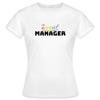 T-shirt pour CSD LGBT Event Manager - T-shirt Femme - blanc - Devant - AI Model Female 172 dark (172cm)