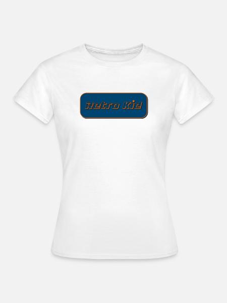 retro_kid - Frauen T-Shirt - Weiß
