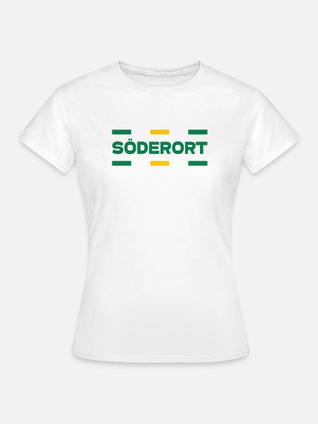 Söderort - Stockholm - Frauen T-Shirt - Weiß