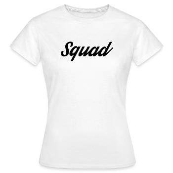 Squad - Frauen T-Shirt - Weiß - Vorne - AI Model Female 172 dark (172cm)