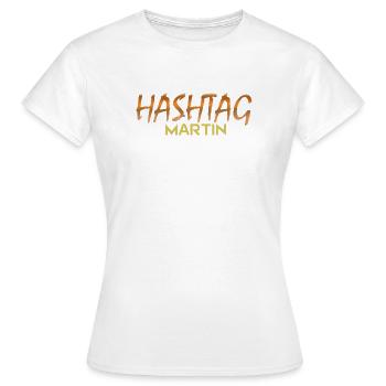 Martin - Women's T-Shirt - white - Front - AI Model Female 172 dark (172cm)